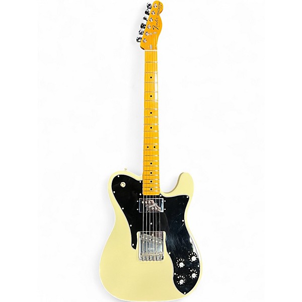Used Fender American Vintage II 1977 Telecaster Custom Olympic White Solid Body Electric Guitar
