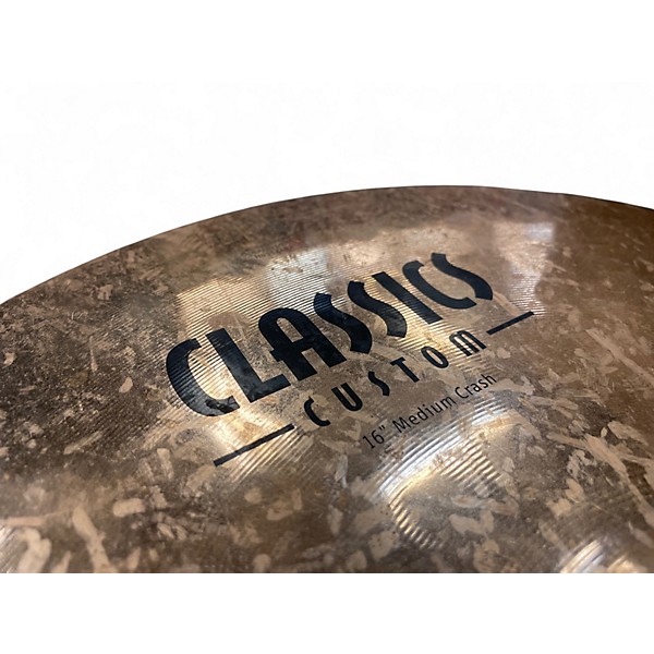 Used MEINL 16in Classics Medium Crash Cymbal