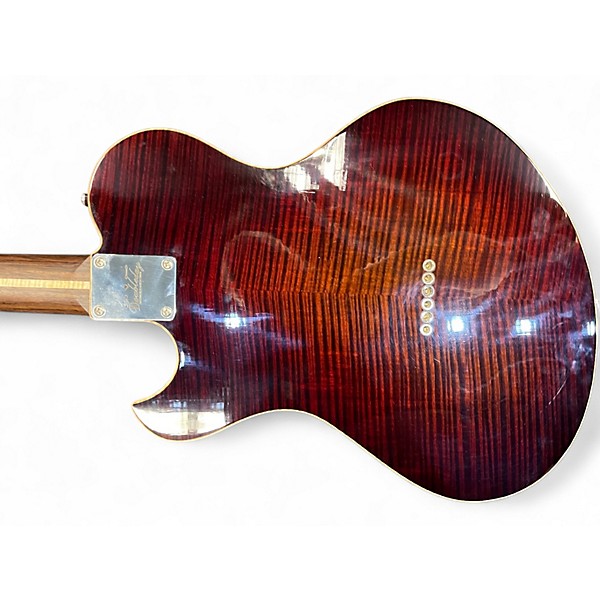 Used Doubleday buteo Natural Hollow Body Electric Guitar