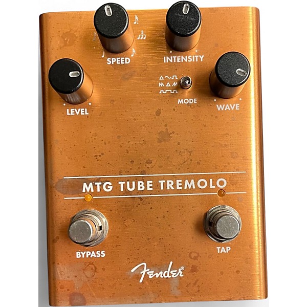 Used Fender MTG TUBE TREMOLO Effect Pedal