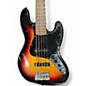 Used Squier Affinity Jazz Bass V 5 String 2 Color Sunburst Electric Bass Guitar