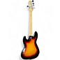 Used Squier Affinity Jazz Bass V 5 String 2 Color Sunburst Electric Bass Guitar