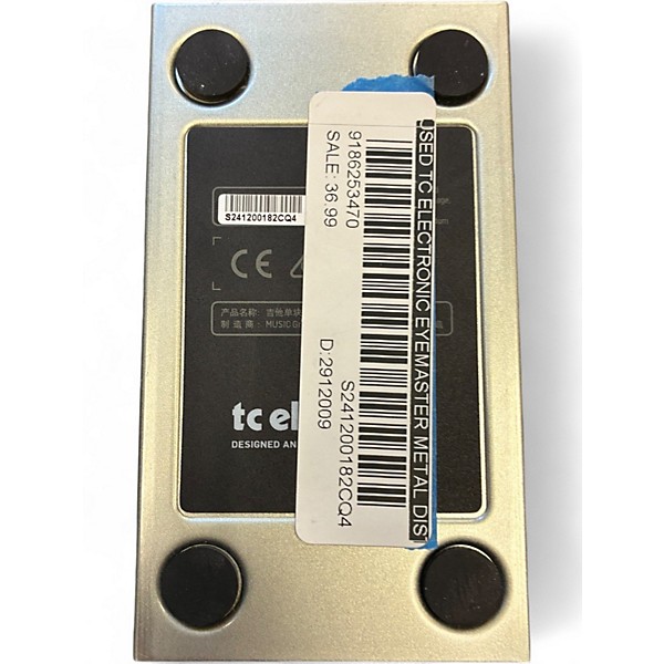 Used TC Electronic Eyemaster Metal Distortion Effect Pedal