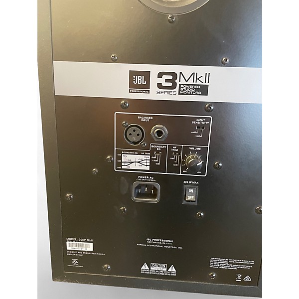 Used JBL 308P mkII Pair Powered Monitor