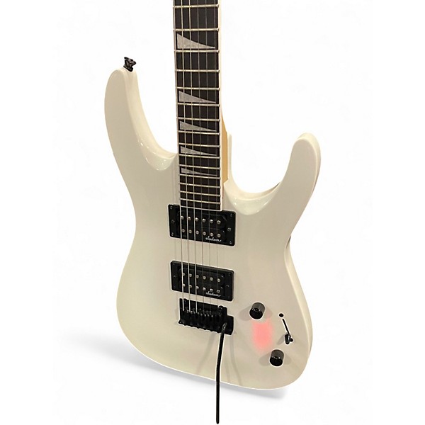 Used Jackson JS22 Dinky Snow White Solid Body Electric Guitar