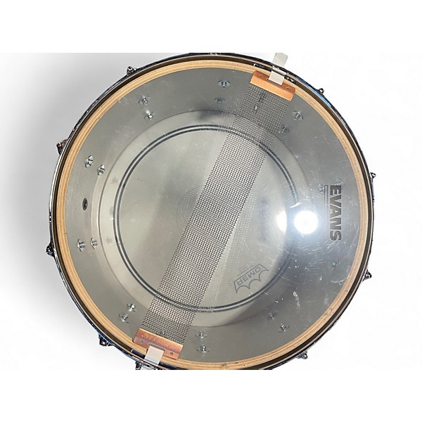 Used Gretsch Drums 5X14 Full Range Snare Natural Drum