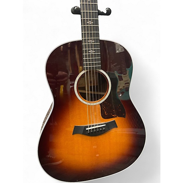 Used Taylor 417e-R Tobacco Sunburst Acoustic Guitar