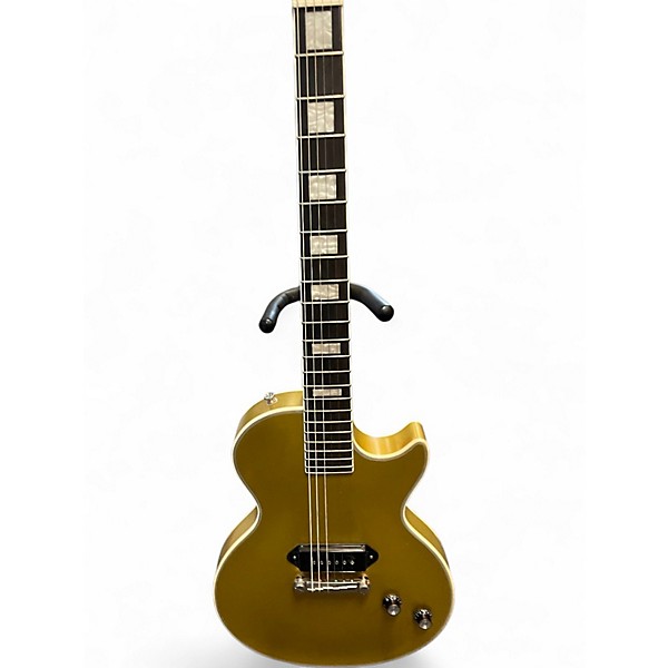 Used Epiphone Jared James Nichols "Old Glory" Les Paul Custom Gold Solid Body Electric Guitar