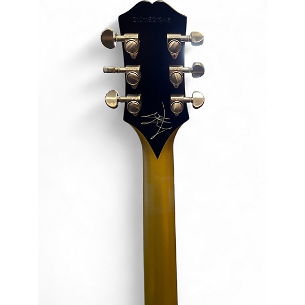 Used Epiphone Jared James Nichols "Old Glory" Les Paul Custom Gold Solid Body Electric Guitar