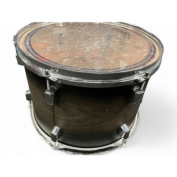 Used 2023 Pearl 3 Piece Decade Maple Satin Black Burst Drum Kit