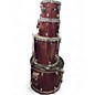 Used Ludwig 4 Piece BACKBEAT Dakota Red Drum Kit thumbnail