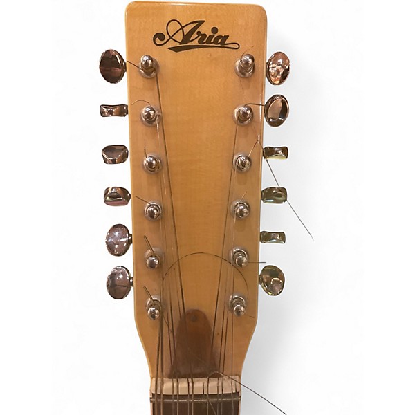 Vintage 1982 Aria 9424 Natural 12 String Acoustic Guitar