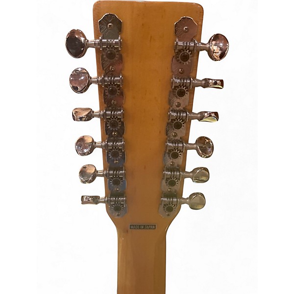 Vintage 1982 Aria 9424 Natural 12 String Acoustic Guitar