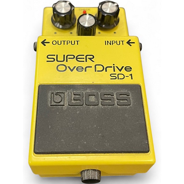 Used BOSS SD1 Super Overdrive Effect Pedal