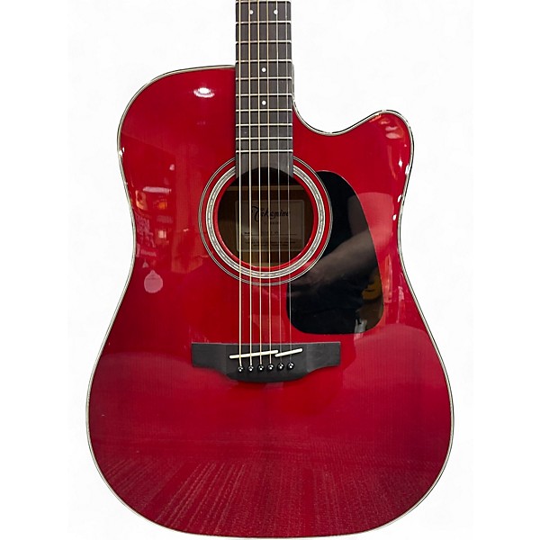 Used Takamine GD30CE Wine Red Acoustic Electric Guitar