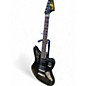 Used 2010 Fender Jaguar Black Solid Body Electric Guitar