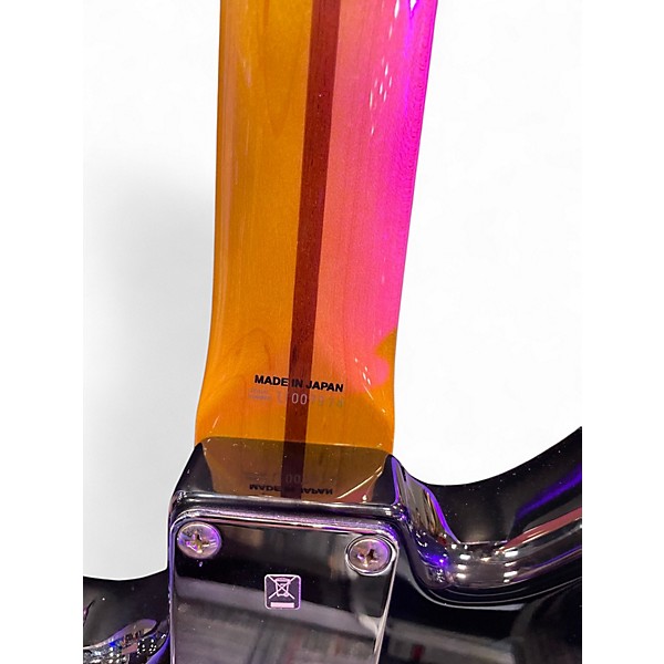 Used 2010 Fender Jaguar Black Solid Body Electric Guitar