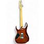 Used Ibanez GRG220PA2 Brown Black Burst Solid Body Electric Guitar