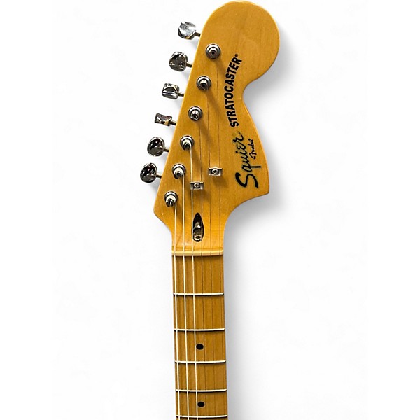 Used Squier Classic Vibe Stratocaster Black Solid Body Electric Guitar