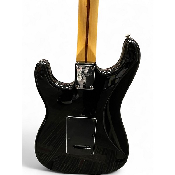 Used Squier Classic Vibe Stratocaster Black Solid Body Electric Guitar