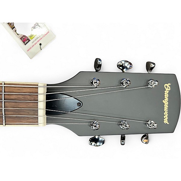 Used Orangewood Juniper Black Live Black Acoustic Electric Guitar