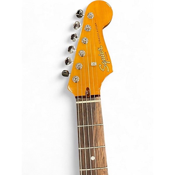 Used Squier Classic Vibe 1960S Stratocaster 3 Tone Sunburst Solid Body Electric Guitar