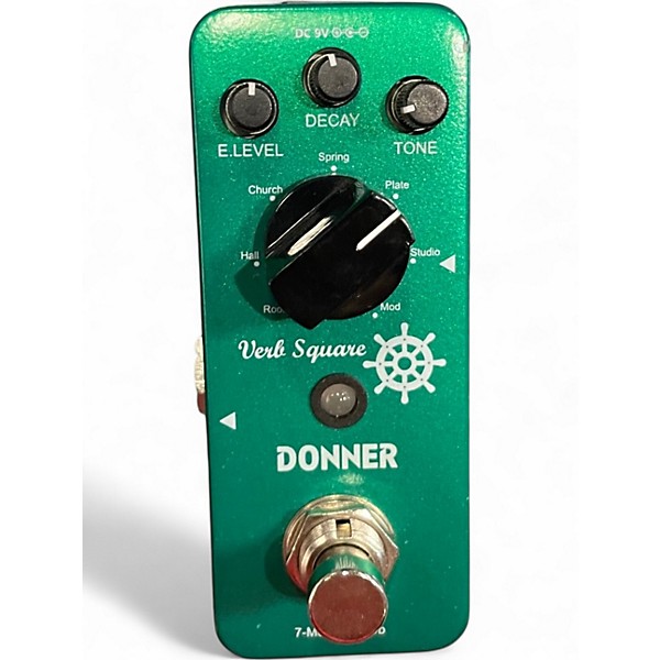 Used Donner Verb Square Effect Pedal
