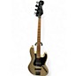 Used Squier Contemporary Jazz Bass Gold Electric Bass Guitar thumbnail