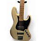 Used Squier Contemporary Jazz Bass Gold Electric Bass Guitar