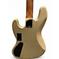 Used Squier Contemporary Jazz Bass Gold Electric Bass Guitar