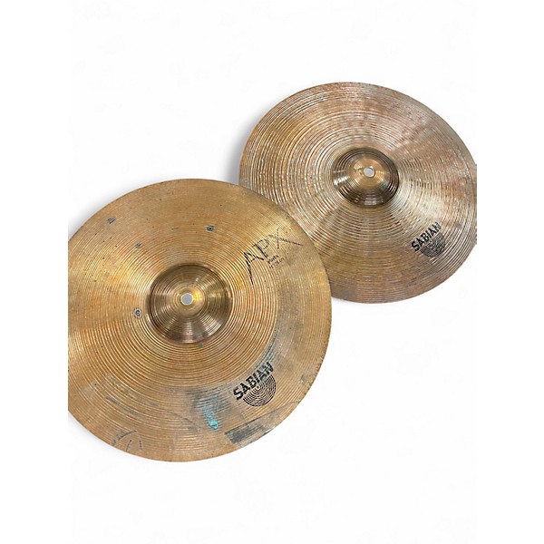 Used SABIAN 14in APX Hi Hat Pair Cymbal