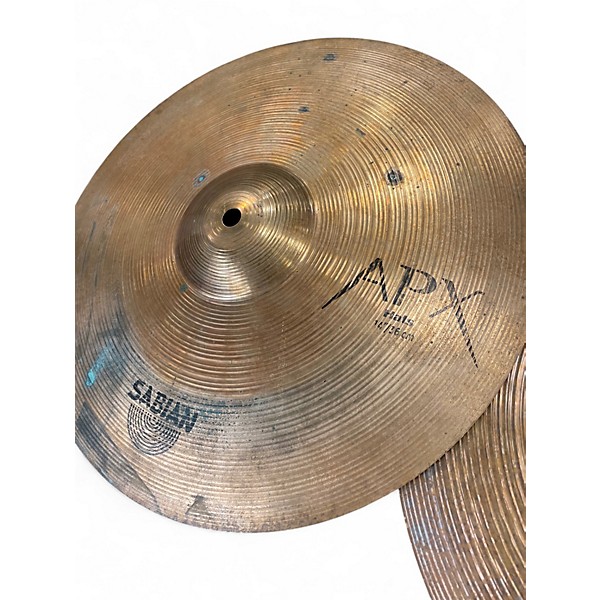 Used SABIAN 14in APX Hi Hat Pair Cymbal
