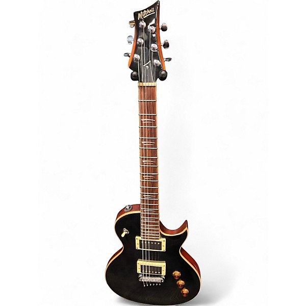 Used Mitchell MS450 Trans Gray Solid Body Electric Guitar