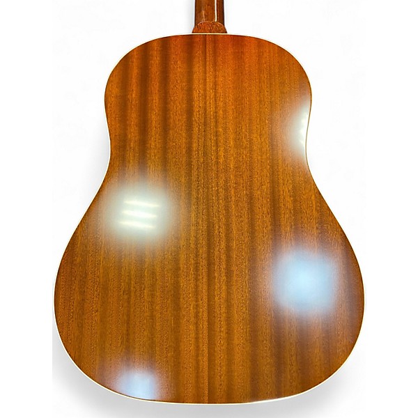 Used Epiphone ft79 Texan Masterbuilt Antique Natural Acoustic Electric Guitar