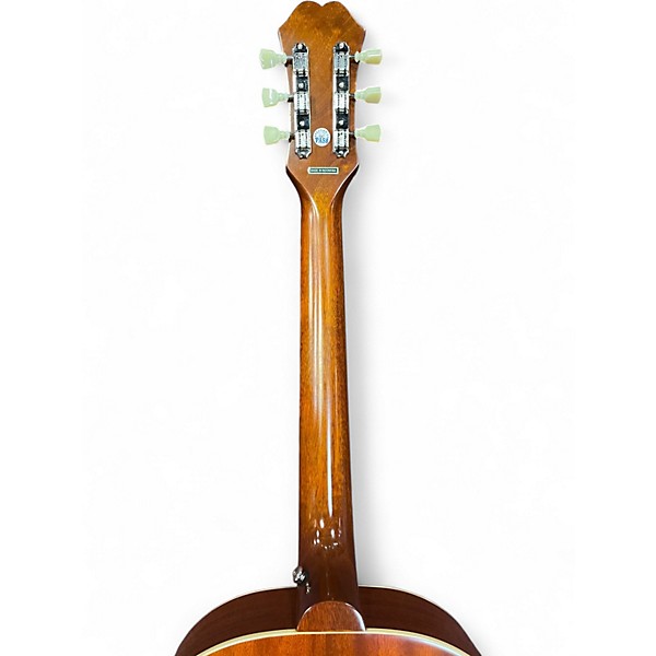 Used Epiphone ft79 Texan Masterbuilt Antique Natural Acoustic Electric Guitar