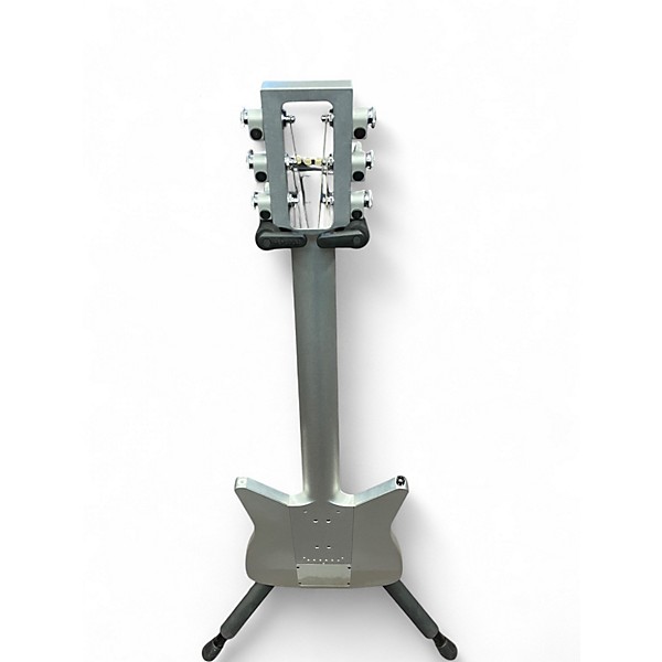 Used Obstructures  0.75B Silver Solid Body Electric Guitar