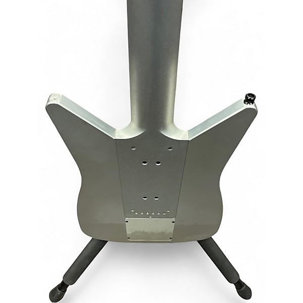 Used Obstructures  0.75B Silver Solid Body Electric Guitar