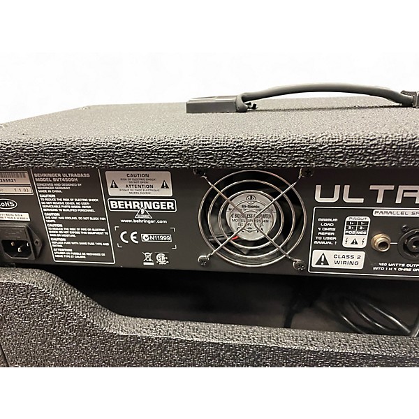 Used Behringer Ultrabass BVT4500H 450W Bass Amp Head