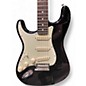 Used Fender American Standard Stratocaster Left Handed Black Electric Guitar thumbnail