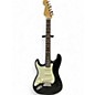 Used Fender American Standard Stratocaster Left Handed Black Electric Guitar