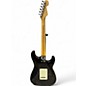 Used Fender American Standard Stratocaster Left Handed Black Electric Guitar