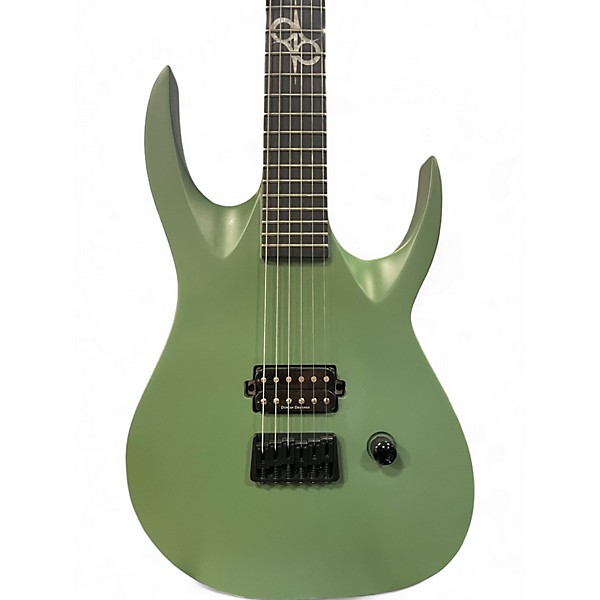 Used Solar Guitars A2.6 AG Army Matte Green Solid Body Electric Guitar