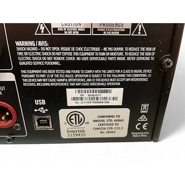 Used Line 6 Helix Rack with Helix Control Effect Pedal Package