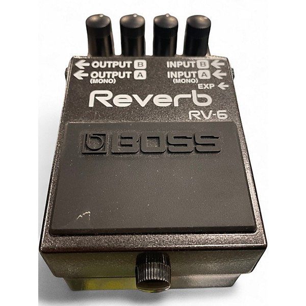 Used BOSS RV6 Digital Reverb Effect Pedal