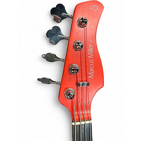 Used Sire Marcus Miller V3 Flat Red Electric Bass Guitar