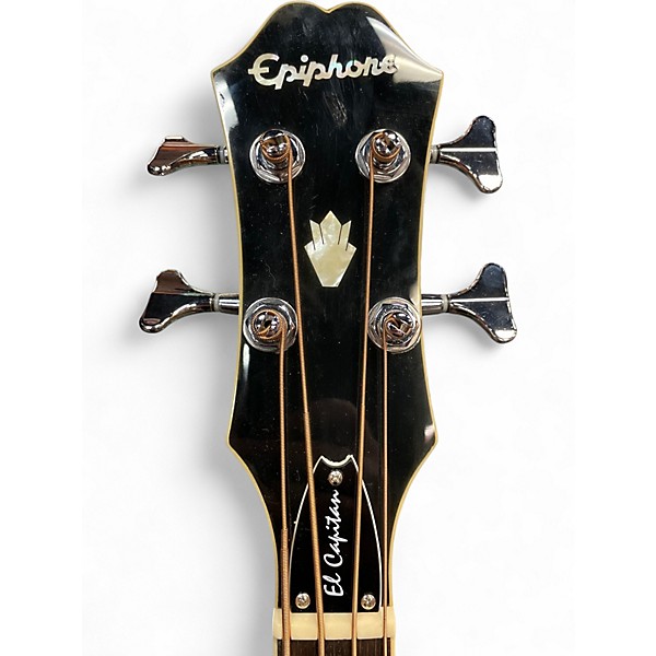 Used Epiphone El Capitan Tobacco Acoustic Bass Guitar