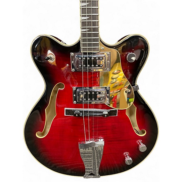 Used Eastwood CLASSIC TENOR 2 Color Sunburst Hollow Body Electric Guitar