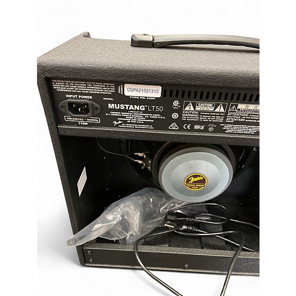 Used Fender Mustang LT50 50W 1x12 Guitar Combo Amp