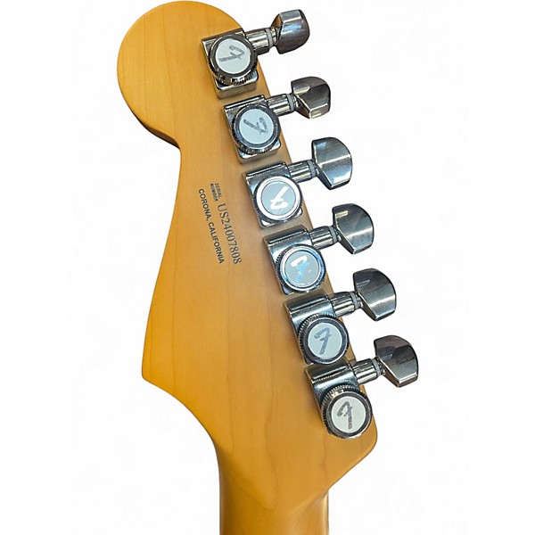 Used Fender American Ultra Luxe Stratocaster 2 Tone Sunburst Solid Body Electric Guitar