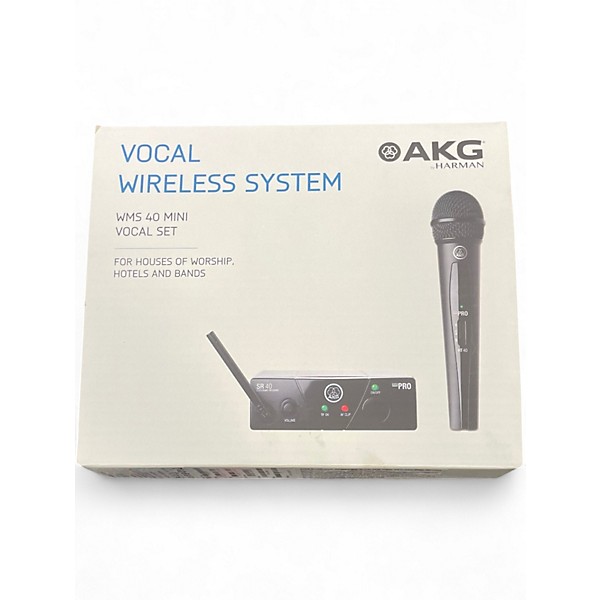 Used AKG WMS40 Mini Vocal Handheld Wireless System